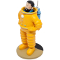 Preview: Tim und Struppi Resin Skulptur 12 cm - Motiv "Haddock als Astronaut"